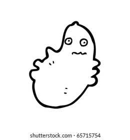 worried virus cartoon