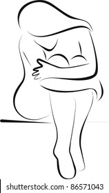 worry woman