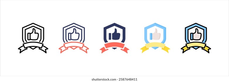 Worth Multi Style Icon Set