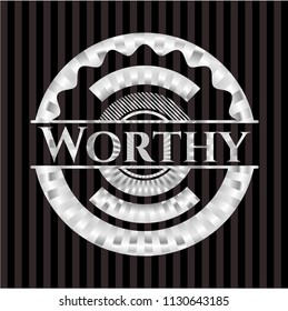 Worthy silver badge