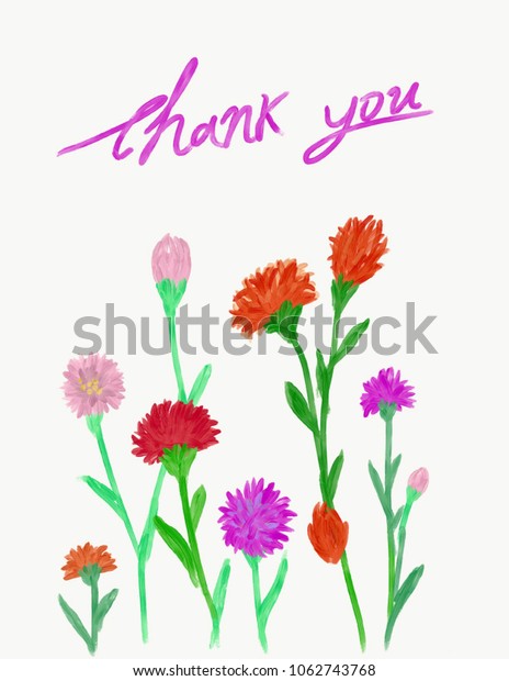 Would Like Give Flowers My Dear Stock Vector Royalty Free