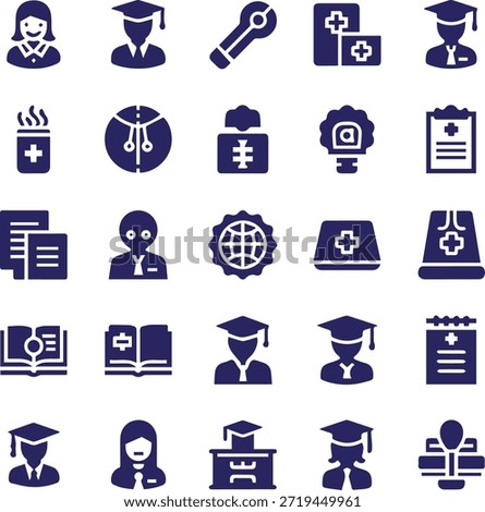 Would you like me to generate a similar descriptive string for a different set of icons?