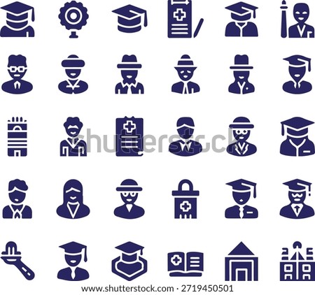 Would you like me to generate a similar descriptive string for a different set of icons?