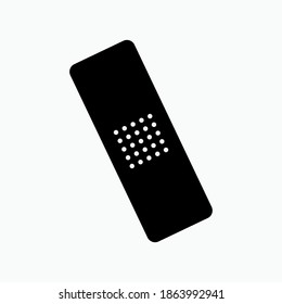 Wound Tape Icon. Bandage Symbol For Hurts. - Vector Logo Template.