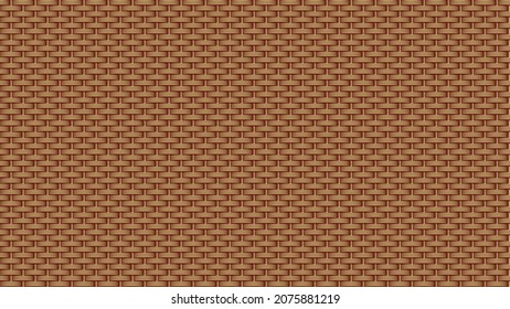 woven bamboo texture wallpaper vector background.