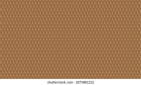 woven bamboo texture wallpaper vector background.