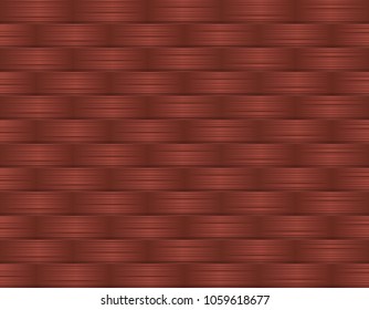 woven cane seamless pattern 