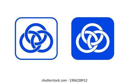 Woven effect icon