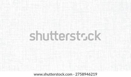 Woven fabric texture background, seamless natural linen pattern, off white