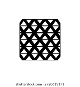 Vector tejido de la silueta del patrón del enrejado para la proyección arquitectónica, la esgrima, y los fondos de la textura