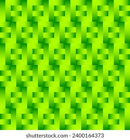 woven pattern with green and yellow