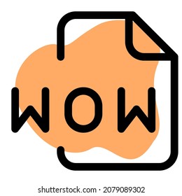 WOW es el formato de módulo de audio utilizado por el rastreador de audio del compositor grave