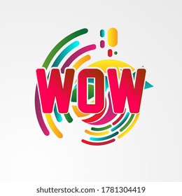 wow, beautiful greeting card background or banner with star theme. vector illustration
