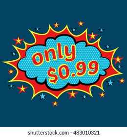 Wow Comic sound effects in pop art vector style. Sound bubble speech with halftone word  expression sounds illustration. Burst best graphic effect with label and text in retro style