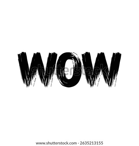 WOW letter logo design with polygon shape. WOW polygon and cube shape logo design. WOW hexagon vector logo template white and black colors. WOW monogram, business and real estate logo.