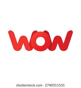 The wow logo is prominently displayed in red