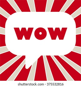 WOW Message bubble