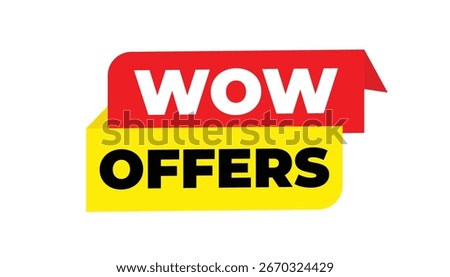 WOW OFFERS VECTOR . .