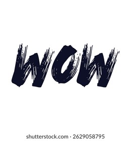 wow text illustration t shirt design idea. t shirt design concept