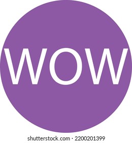 WOW Word sings and elements   