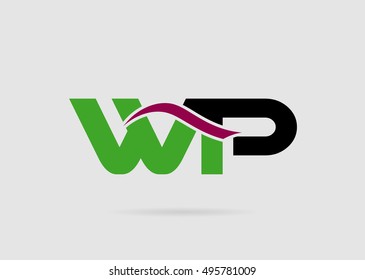 WP initial company group logo