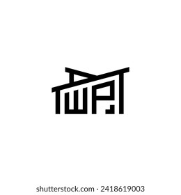 WP Initial Letter in Real Estate Logo concept.eps WP Initial Letter in Real Estate Logo concept