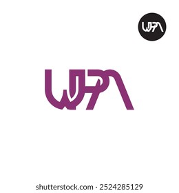 WPA Logo Letter Monogram Design