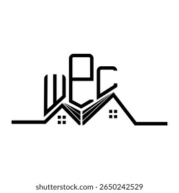 WPL Real State logo design, WPL logotipo simples e moderno. WPL design de alfabeto luxuoso  