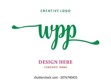 El logotipo de la inscripción WPP es sencillo, fácil de entender y autoritario
