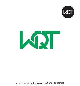 WQT Logo Letter Monogram Design