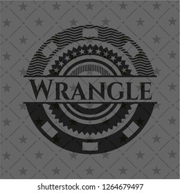 Wrangle dark badge