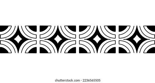 Wrap around arm polynesian tattoo design. Pattern aboriginal samoan.