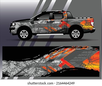 Wrap Car Decal Design Vector Livery RacE