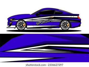 Wrap Car Decal Design Vector