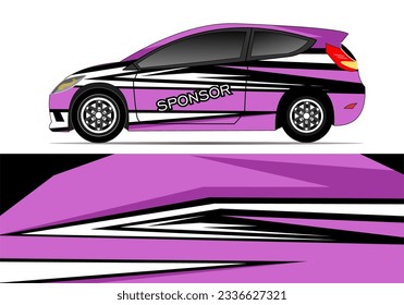 Wrap Car Decal Design Vector