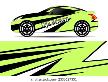 Wrap Car Decal Design Vector