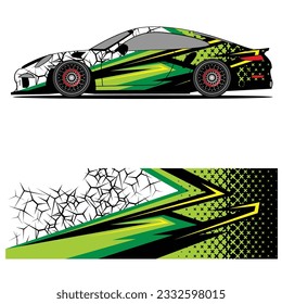 
Wrap car design livery vector abstract vinyl sticker printing.

