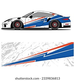 Wrap car design livery vector abstract vinyl sticker printing