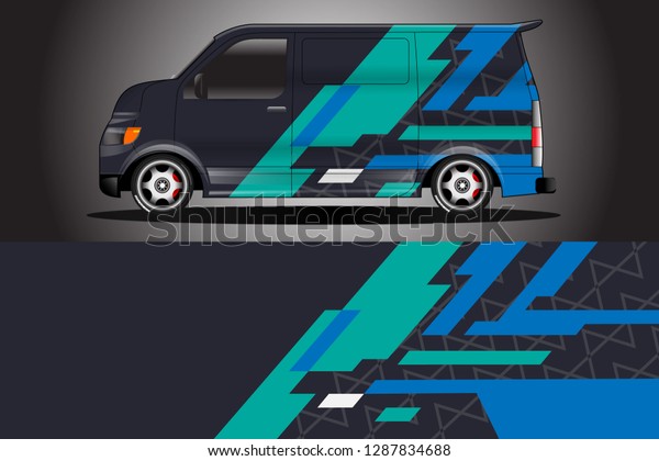 Wrap car\
racing designs and wrap van car vector . Wrap used for all types of\
cars . Car tire daily vector car\
.
