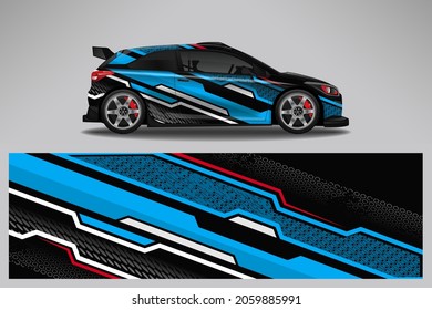 Ajustar el diseño del vector del coche. Diseño gráfico de fondo de carreras de línea abstracta para vehículos, autos de carreras, rally, camuflaje de rivalidad de aventura.