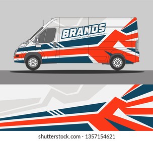 wrap design for company car and services