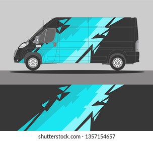 wrap design for company car and services
