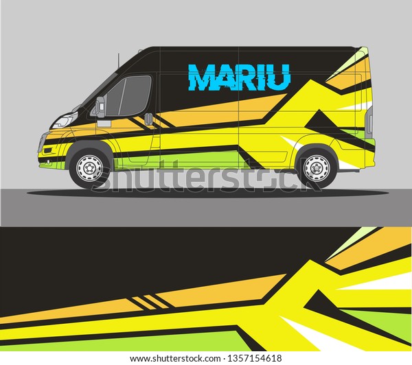wrap design for\
company car and services