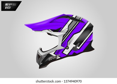 Wrap helmet designs vector . 