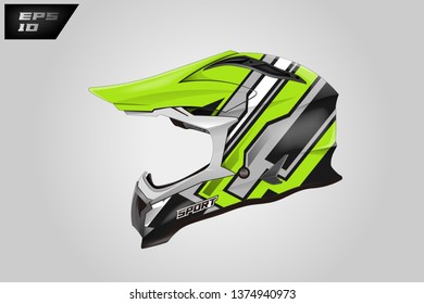 Wrap helmet designs vector . 