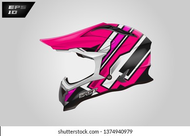 Wrap helmet designs vector . 