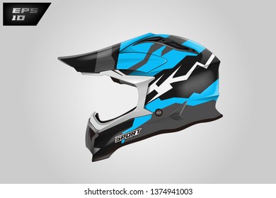 Wrap helmet designs vector . 