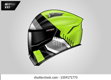 Wrap helmet vector designs .