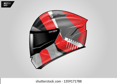 Wrap helmet vector designs .