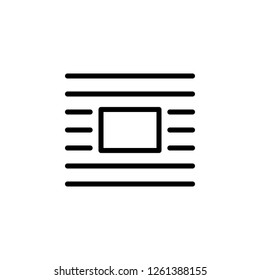 Wrap icon. Can be used for web, logo, mobile app, UI, UX 